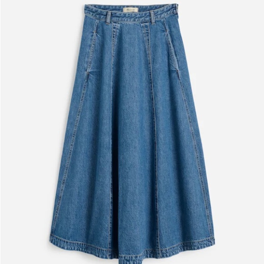 Madewell Denim  Maxi Skirt - Picture 5 of 6